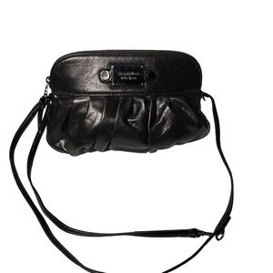 Vera Wang Black Crossbody Convertible Small Shoulder Bag